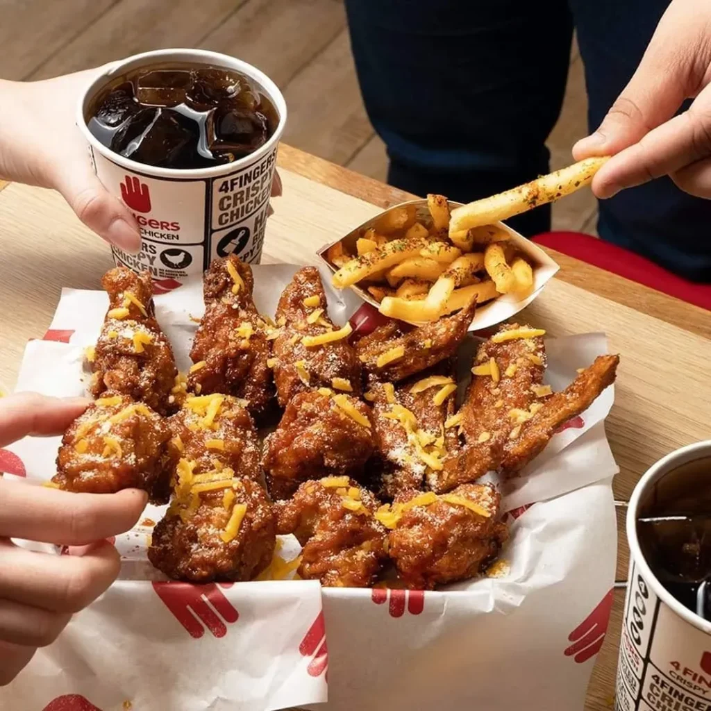 4 Fingers Look Ma, No Bones Menu