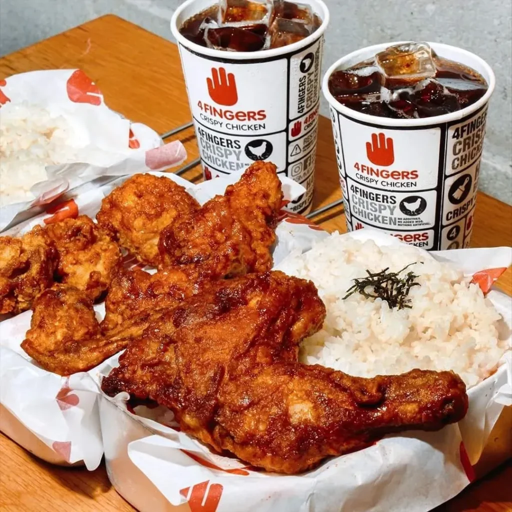 4 Fingers Rice Seafood Menu